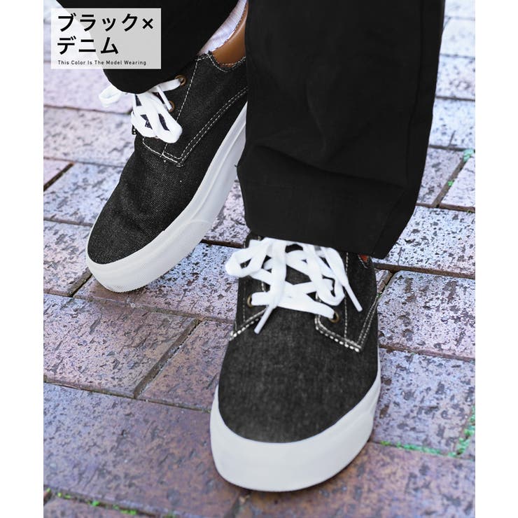 ◇デニムスニーカー◇[品番：JG000013189]｜JIGGYS SHOP（ジギー