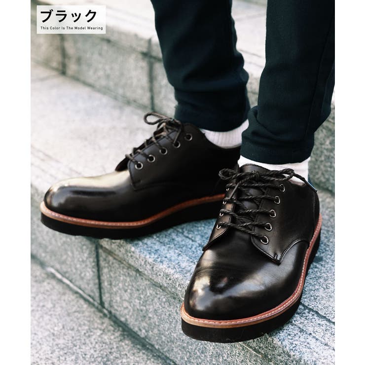 激レア✅フェイト　クラシックオックスフォードシューズ　ラウンドトゥ　黒　42 激レア✓フェイト クラシックオックスフォードシューズ ラウンド