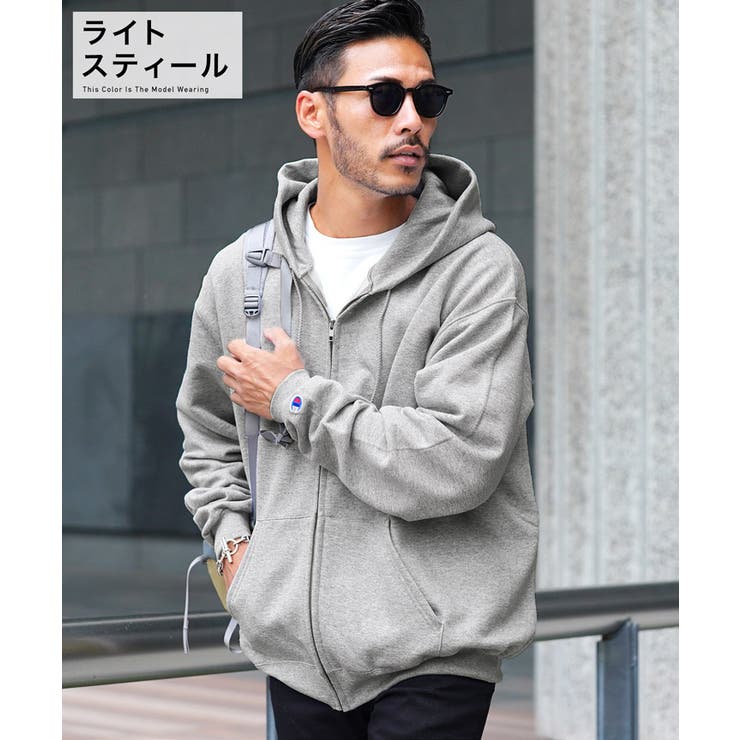 定番◇Champion裏起毛 ZIP UP パーカー◇[品番：JG000011791]｜JIGGYS