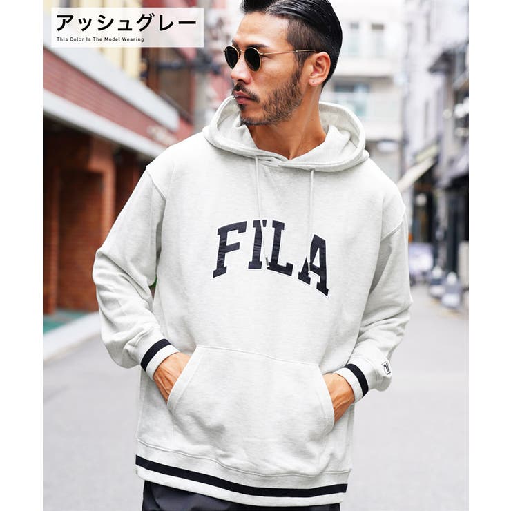 ◇FILA カレッジロゴ ラインリブ[品番：JG000013751]｜JIGGYS  SHOP（ジギーズショップ）のメンズファッション通販｜SHOPLIST（ショップリスト）