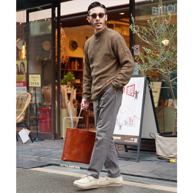 ◇roshellメランジモックネックニット◇ニット セーター メンズ[品番：JG000012998]｜JIGGYS  SHOP（ジギーズショップ）のメンズファッション通販｜SHOPLIST（ショップリスト）