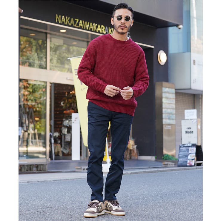 ◇カラーロングチノパンツ◇チノパン メンズ チノパンツ[品番