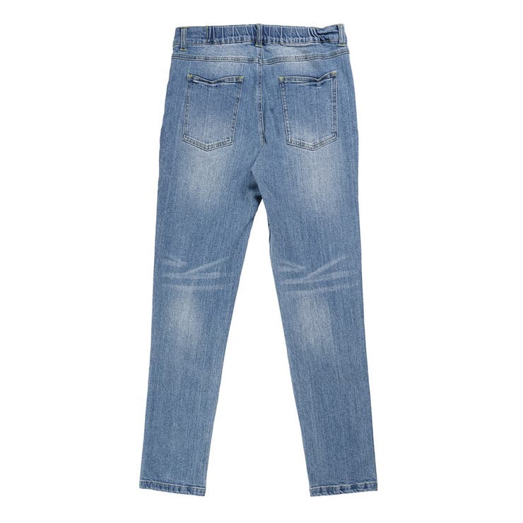 URCH ウエストゴムデニムパンツ ストレッチ デニム ベーシックパンツ （デニムパンツ）｜COMME