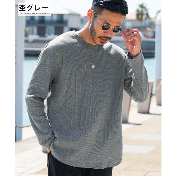 早割チケット レディース秋服 ティシャツ 白 メンズ ワッフルシャツ モコモコ 服&ファッション小物