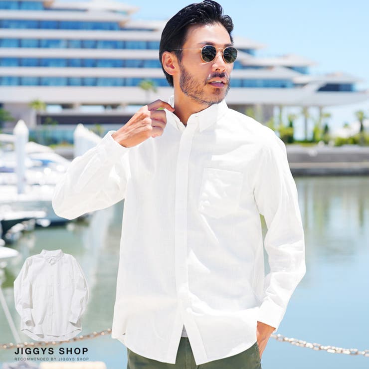 ◇シャンブレーボタンダウンシャツ◇ボタンダウンシャツ 長袖シャツ