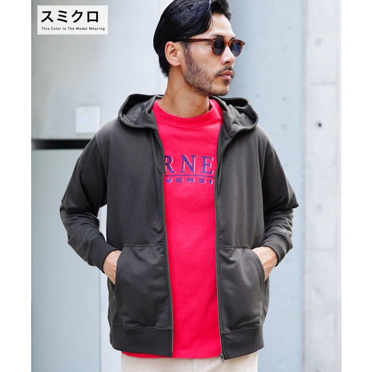 ◇ミニ裏毛 ZIPパーカー◇パーカー メンズ[品番：JG000014192