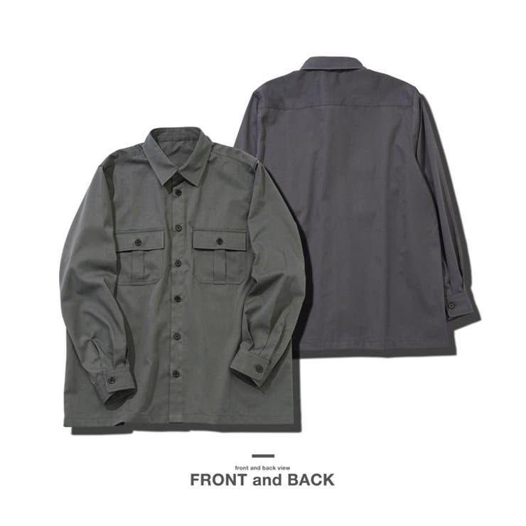 DSQUARED2 長袖 ビッグポケット ミリタリー シャツ イタリア製