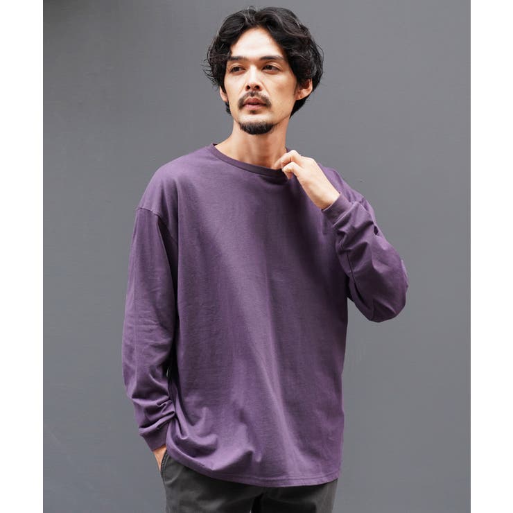 吸汗速乾 ロンT メンズ◇ルーズフィットクルーネックロンT◇Tシャツ[品番：JG000014328]｜JIGGYS SHOP（ジギーズショップ）のメンズ ファッション通販｜SHOPLIST（ショップリスト）