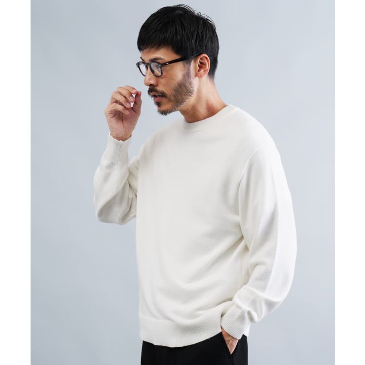 クルーネック ニット セーター[品番：JG000014358]｜JIGGYS SHOP（ジギーズショップ）のメンズ ファッション通販｜SHOPLIST（ショップリスト）