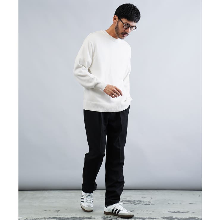 クルーネック ニット セーター[品番：JG000014358]｜JIGGYS SHOP