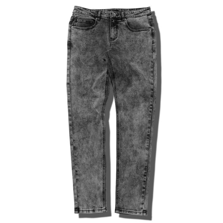 LGB ルグランブルー 裾ジップ スキニーデニム 25 パンツ