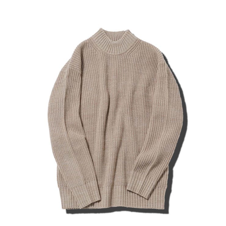 シシクイ THE SHISHIKUI ニット セーター 長袖 クルーネック