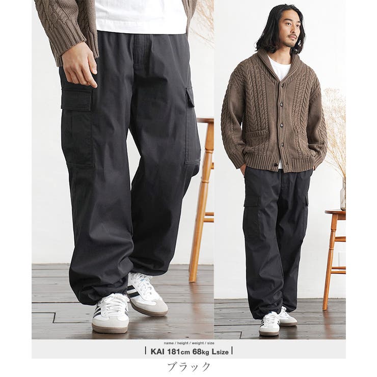 SAN SAN GEAR] 23FW ZIPPER PANTS DARK BROWN 正規品 韓国