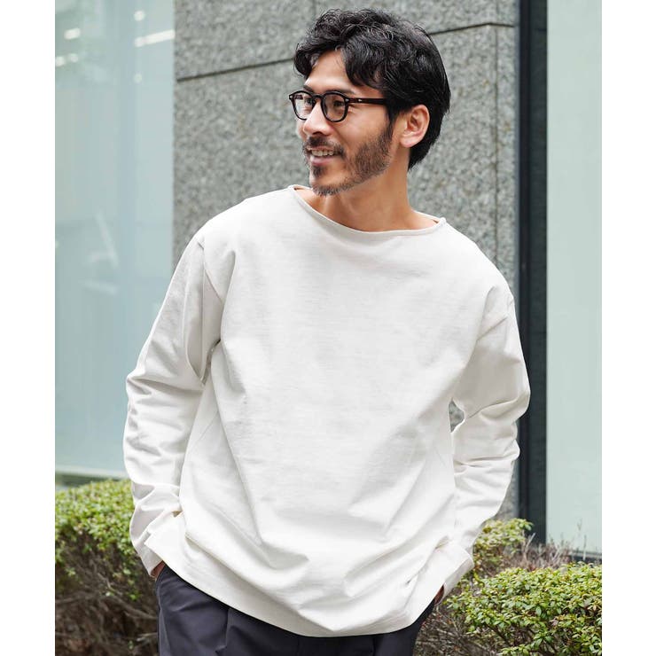 ボートネック ロンT メンズ[品番：JG000014470]｜JIGGYS SHOP