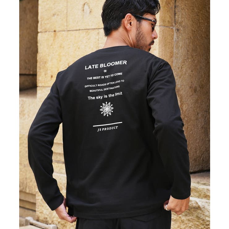 ロンT メンズ 長袖Tシャツ◇[品番：JG000014332]｜JIGGYS SHOP