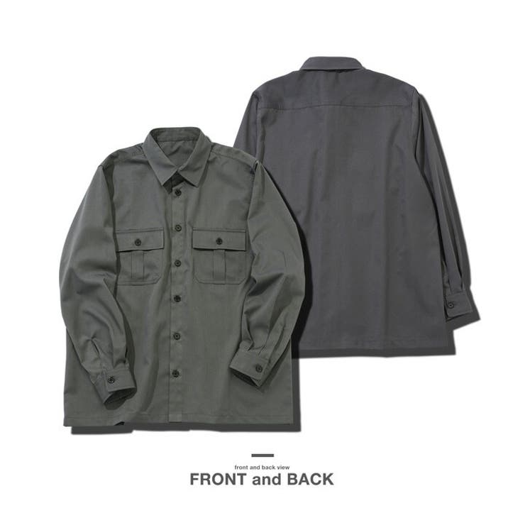 ミリタリーシャツ メンズ 長袖 | JIGGYS SHOP | 詳細画像11 