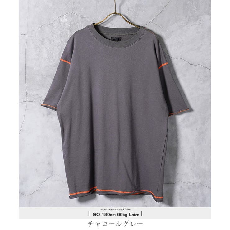半袖 スウェット Tシャツ[品番：JG000014527]｜JIGGYS SHOP