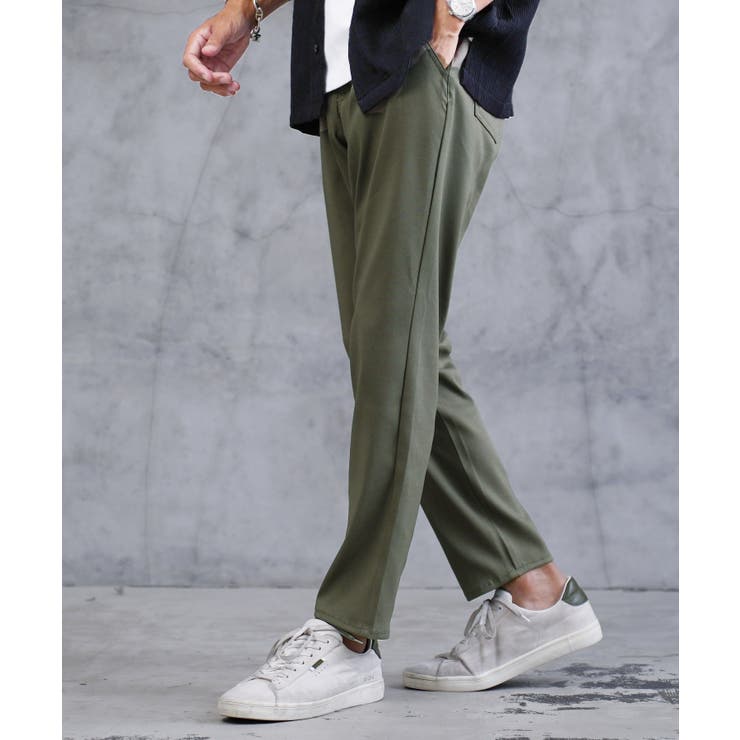 テーパード ストレッチ スラックス | JIGGYS SHOP | 詳細画像16 