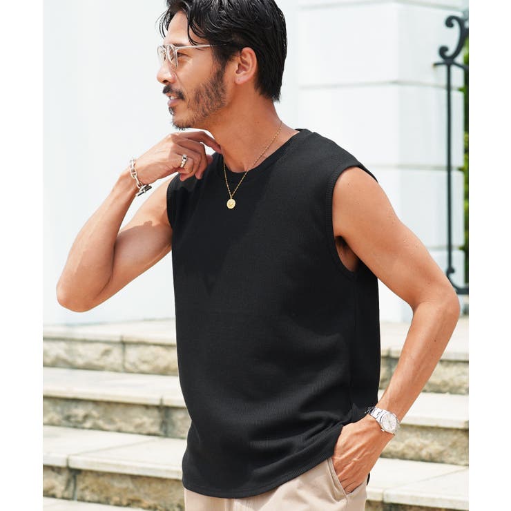 ノースリーブ 無地 タンクトップ | JIGGYS SHOP | 詳細画像14 