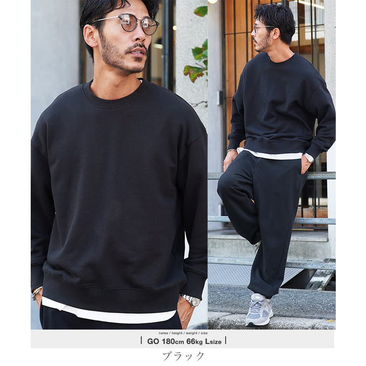 スウェット トレーナー メンズ[品番：JG000014547]｜JIGGYS SHOP