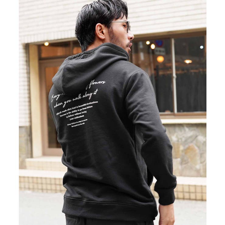 Iブラック | プルオーバー パーカー メンズ | JIGGYS SHOP