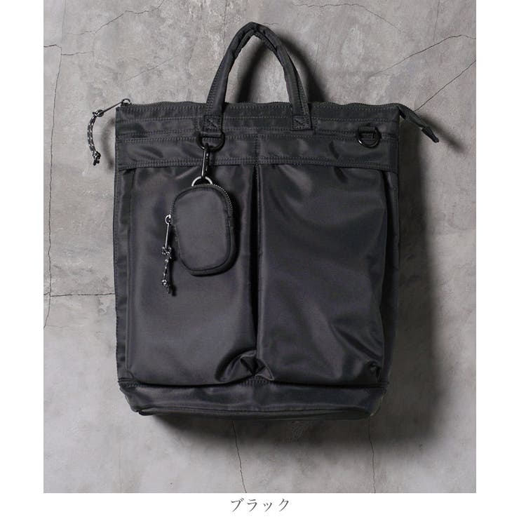 ショルダーバッグ リュック メンズ◆撥水2WAYヘルメットバッグ◆普段使い | JIGGYS SHOP | 詳細画像10 