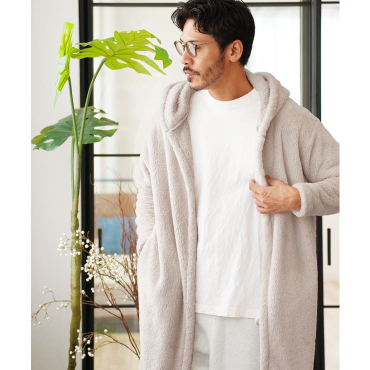 ◇着る毛布 ボアフードコーディガン◇コート アウター[品番