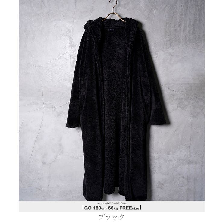 ◆着る毛布 ボアフードコーディガン◆コート アウター | JIGGYS SHOP | 詳細画像9 