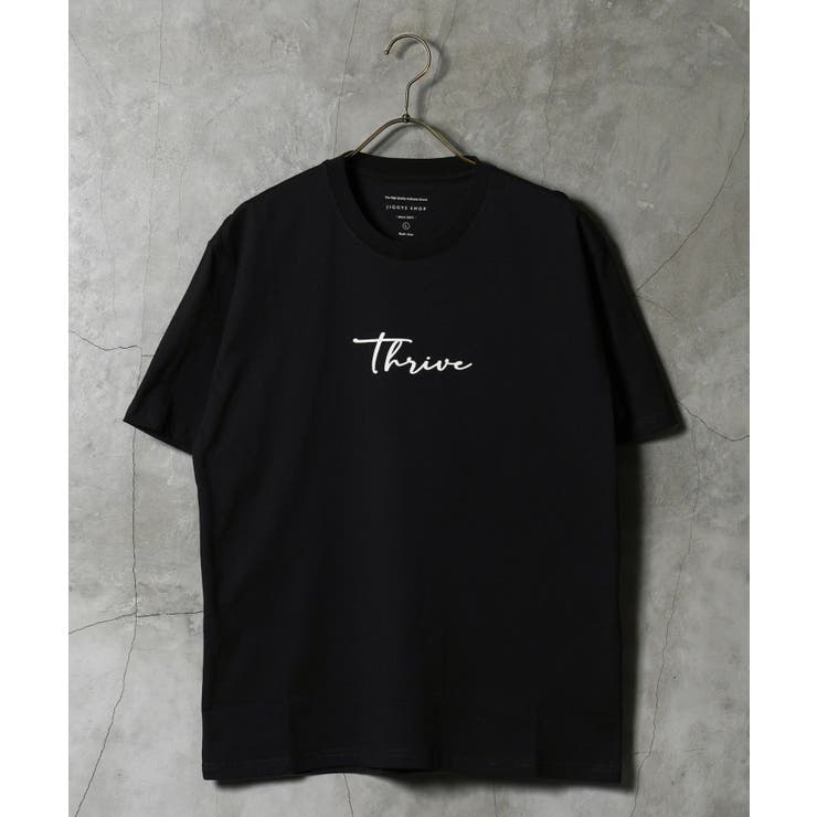 Oブラック | Tシャツ メンズ オーガビッツマルチロゴパターン半袖Tシャツ | JIGGYS SHOP