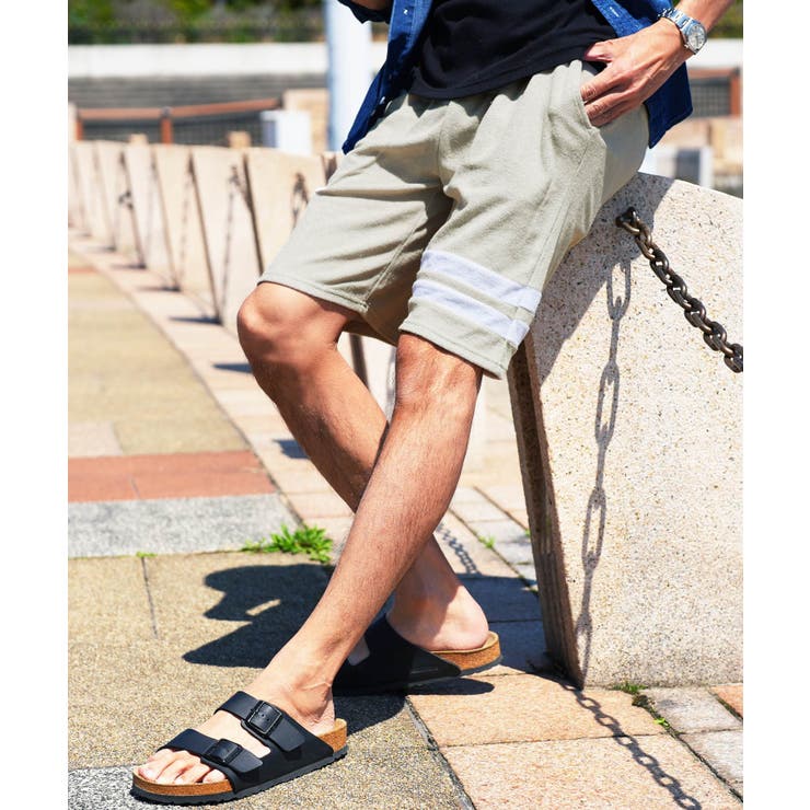 接触冷感 ハーフパンツ メンズ マルチパターン柄パイルショートパンツ | JIGGYS SHOP | 詳細画像12 