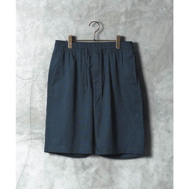 リネンライクハーフパンツ メンズ ショートパンツ ドライタッチ ゆったり | JIGGYS SHOP | 詳細画像15 