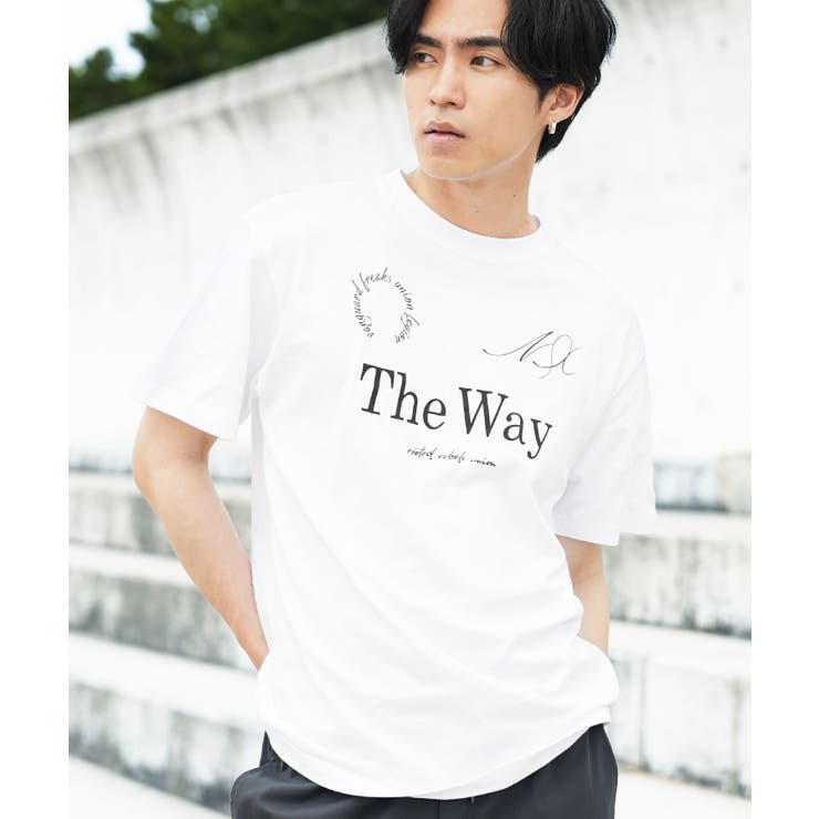 Cホワイト | 半袖Tシャツ メンズ プリントTシャツ ロゴ ワンポイント 綿100% | JIGGYS SHOP