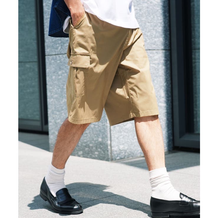 ハーフパンツ メンズ ショートパンツ イージーカーゴパンツ 伸縮 速乾 | JIGGYS SHOP | 詳細画像14 
