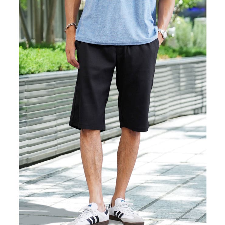 接触冷感 速乾 ハーフパンツ メンズ  短パン カルゼストレッチショートパンツ | JIGGYS SHOP | 詳細画像15 