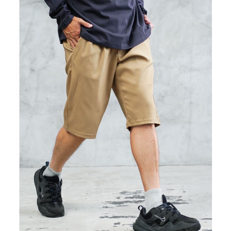 接触冷感 速乾 ハーフパンツ メンズ  短パン カルゼストレッチショートパンツ | JIGGYS SHOP | 詳細画像17 