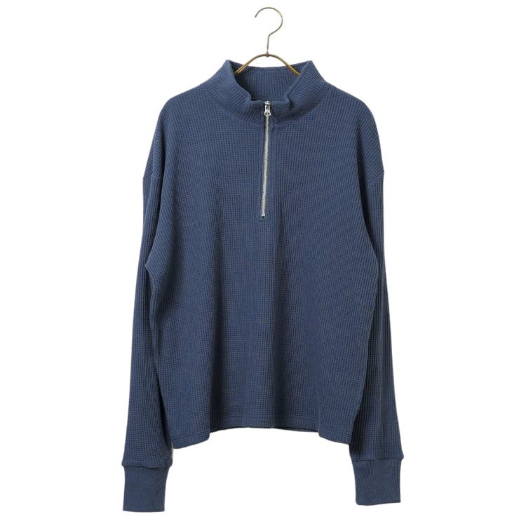 ワッフル ロンT ハーフジップ | JIGGYS SHOP | 詳細画像11 