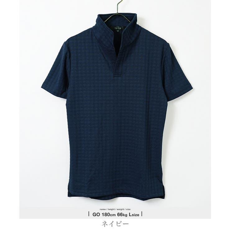 ジャガード ポロシャツ ストレッチ | JIGGYS SHOP | 詳細画像15 