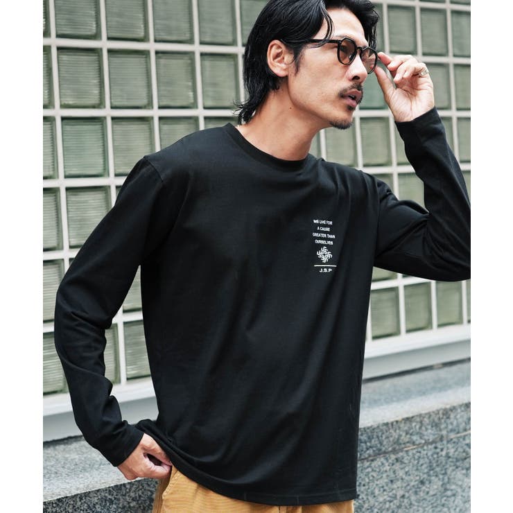 刺繍 ロンT 長袖Tシャツ | JIGGYS SHOP | 詳細画像16 