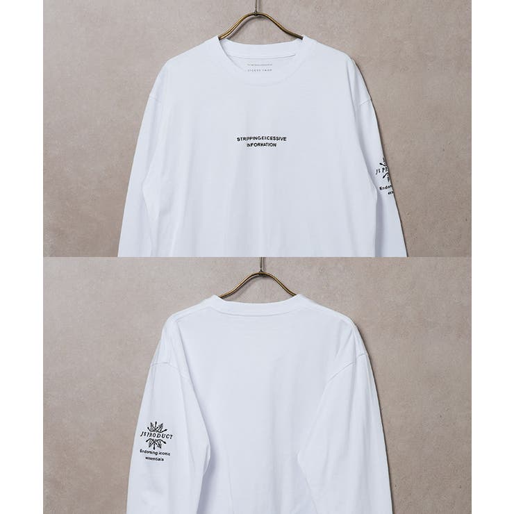 刺繍 ロンT 長袖Tシャツ | JIGGYS SHOP | 詳細画像9 