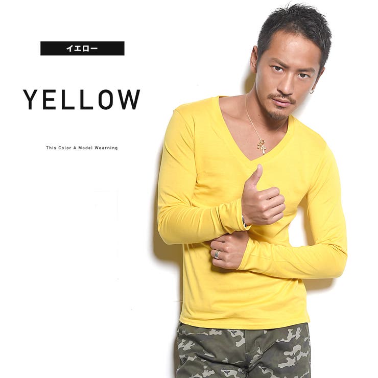 Roshell コットンvネックロンt カットソー メンズ 品番 Jg Jiggys Shop ジギーズショップ のメンズ ファッション通販 Shoplist ショップリスト