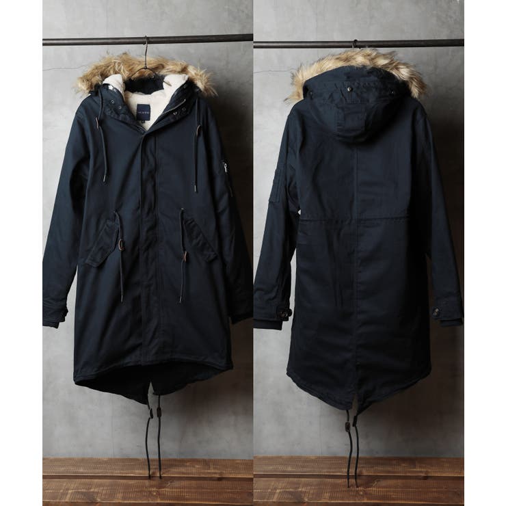 定番 メンズ ロング モッズコート ボアライナー付き 品番 Jg Lulu Arnie ルルアンドアーニー のメンズファッション通販 Shoplist ショップリスト