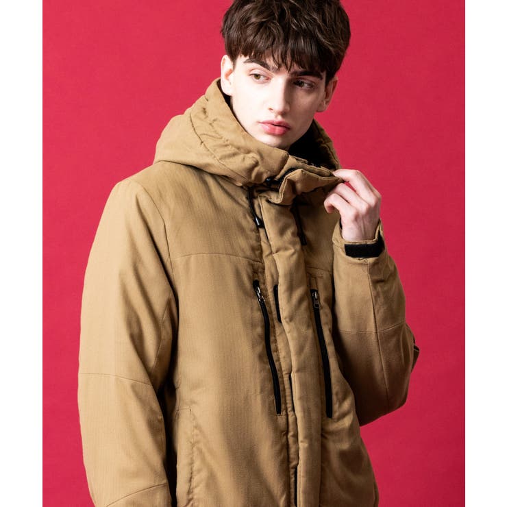 メンズ ジャケット 中綿ジャケット ウールライクフード中綿ブルゾン 品番 Jg Lulu Arnie ルルアンドアーニー の メンズファッション通販 Shoplist ショップリスト