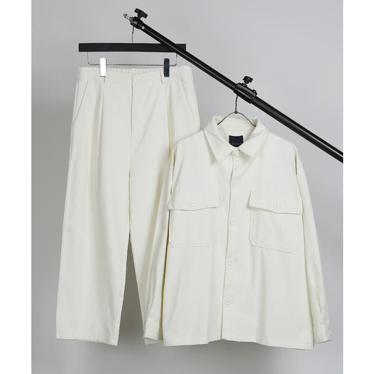 セットアップ メンズ 韓国◇ライトツイルセットアップ◇[品番  