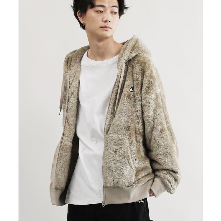 Mark Gonzales / マークゴンザレス オーバーサイズ ボアパーカー[品番：JG000012856]｜JIGGYS  SHOP（ジギーズショップ）のメンズファッション通販｜SHOPLIST（ショップリスト）