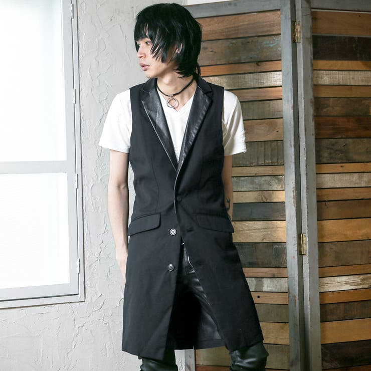 新発売 ◇SEANA(シ-ナ)T/Rロングジレ◇[品番：JG000009384]｜JIGGYS トップス