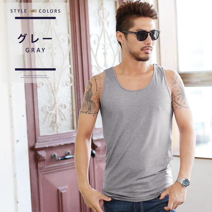 ◇roshell クールプラスタンクトップ◇タンクトップ メンズ[品番