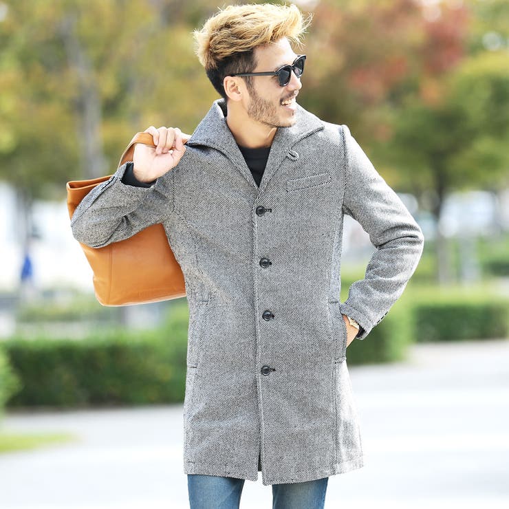 ◇roshell(ロシェル)メルトンイタリアンカラーコート◇[品番