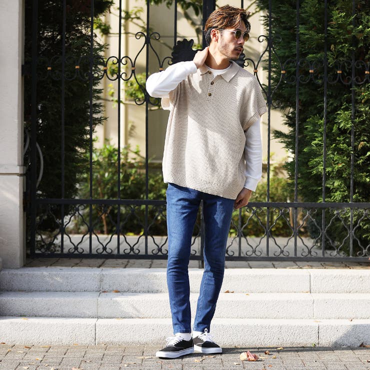 G/FORE韓国ジーフォア メンズ ニットベスト秋冬 G/FORE韓国ジーフォア