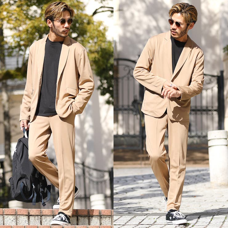 メンズ 韓国 セットアップ 服 ライトストレッチセットアップ 品番 Jg Jiggys Shop ジギーズショップ のメンズ ファッション通販 Shoplist ショップリスト