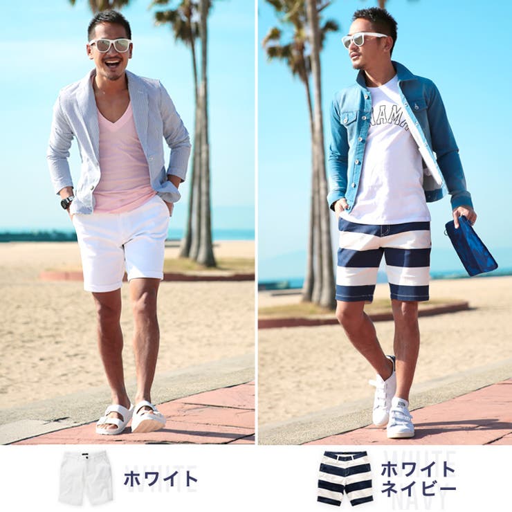 Tortoise ハーフパンツ S ホワイト ◇イージーショートパンツ◇ショートパンツ ハーフパンツ メンズ